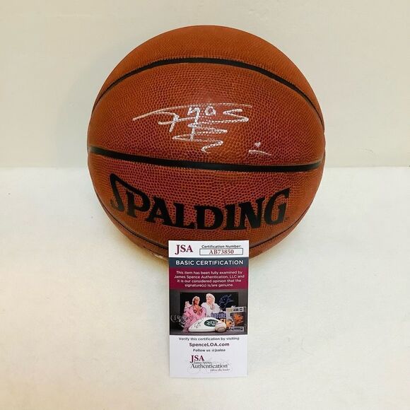 SIGNED TRACY MCGRADY BASKETBALL - Picture 1 of 3